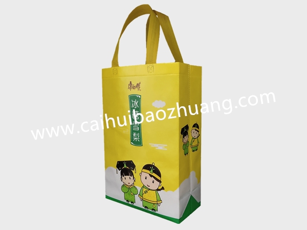 彩匯包裝 康師傅覆膜手提袋