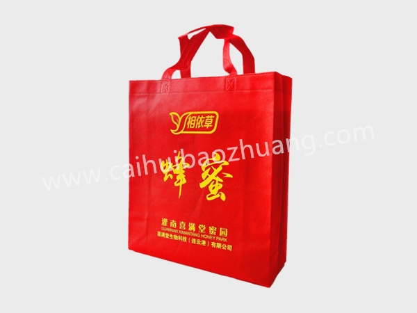 彩匯包裝  食品級手提袋  蜂蜜品牌定制袋子